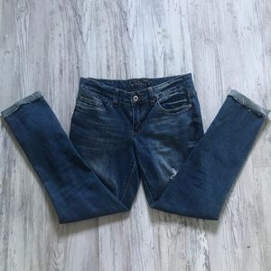 Vanity Cuffed Capri Denim Jeans